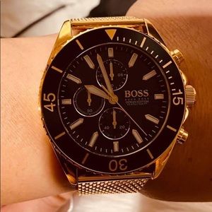 HB1513703 - Hugo Boss Men’s Ocean Gold Steel Watch